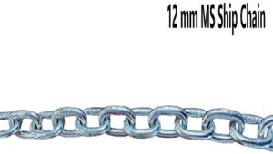 Silver Mild Steel Ship Chain