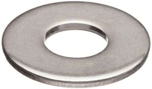 Stainless Steel Flat Washer, Color : Silver