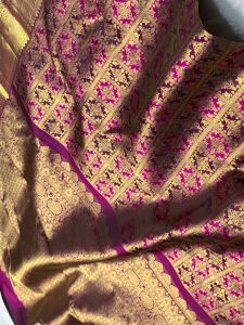 Silk Bridal Sarees, Work : Zari Work, Packaging Type : Box, Packet