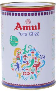Amul Desi Ghee, Packaging Type : Jar, Tin for Home, Cooking, Worship