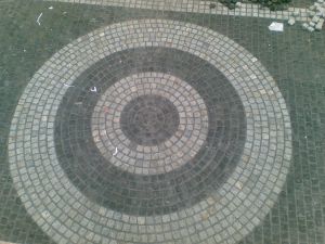 Black and Grey Cobbles, Shape : Sqaure for Floor