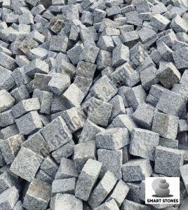 30-55mm Grey Cobbles, Shape : Sqaure for Floor