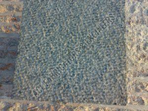 Bush Hammered Cobble Stone, Color : Black, Grey for Floor