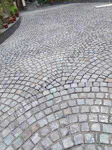 Polished Natural Granite Paving Stones, Size : 10x10cm, 15x15cm, 4x4