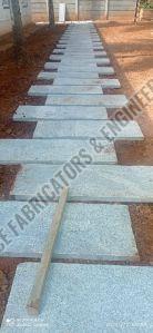 Flamed Stepping Stones, Size : 1x2ft, 2-3ft