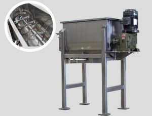 Ribbon Blender Machines, Mixer Type : Low Shear