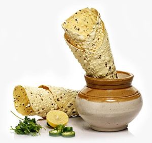 Crispy Papad Mung Punjabi