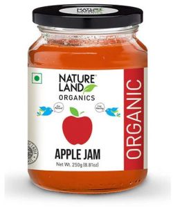 Organic Apple Jam, Packaging Type : Glass Jar