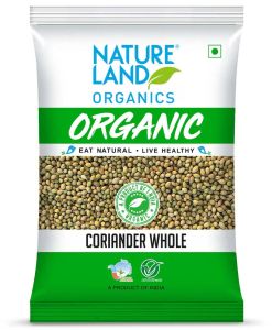 Organic Coriander Whole for Cooking