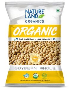 Organic Soybean Whole, Form : Seed, Packaging Type : Vacuum Pack