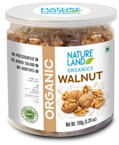 Organic Walnut, Color : Brown