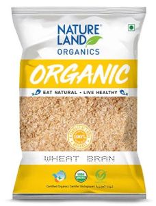 Organic Wheat Bran, Color : Brown