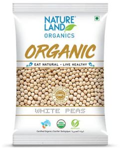 Organic White Peas