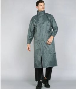 Duracoat | Men Waterproof Long Coat - Grey