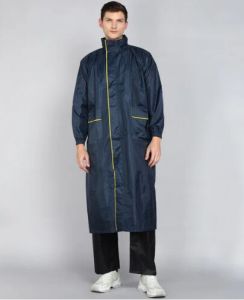 Duracoat | Mens Waterproof Long Coat - Blue