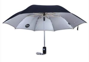 Rolex | 2-Fold Automatic Open Umbrella Black