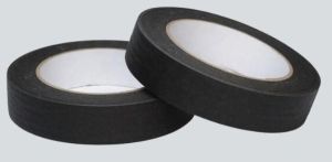 Black Paper Masking Tape for Painting, Packing