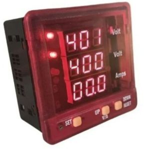 Digital DC Voltmeter, Color : Red for Industrial