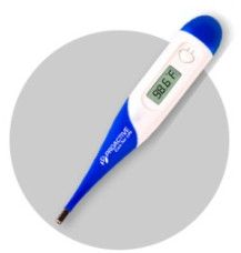 89.6&DEG;F - 109.2&DEG;F Flexible Tip Thermometer