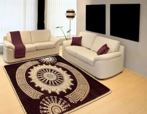 Dhruv Polyester Room Carpet, Color : Multicolor for Floor