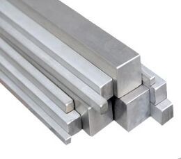 Square Bars MS, Color : Silver