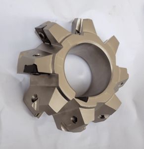 Steel Face Milling Cutter, Color : Metallic