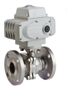 Electric Actuated 2 Piece Flanged Ball Valve