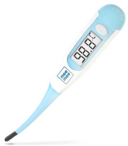 Mee Mee Digital Thermometer with Flexible Tip and LCD Display