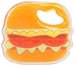 Multi-Textured Soft Silicone Teether, Color : Assorted