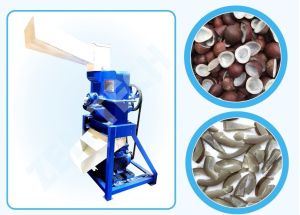 Mild Steel Bhagat Singh Coconut Cutter Machine for Commercial