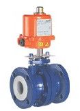 -20&DEG;C To 200&DEG;C Carbon Steel Electrically Actuated Lined Ball Valve