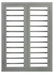 Powder-Coated Pressed Steel Window