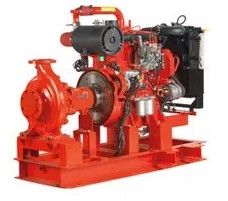 60 Hz Power Coated Kirloskar Fire Fighting Sprinkler System