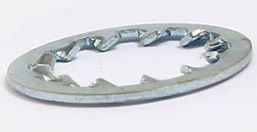 Zinc Plated Internal Teeth Lock Washer, Shape : Round