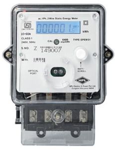 Digital LCD Energy Meters, Power Source : Electric