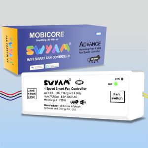 Swyam® Wifi 2-Way Smart 4-Step Fan Speed Controller
