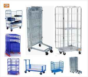 Rectangular Mass Finishing Cage Trolley, For Handling Heavy Weights