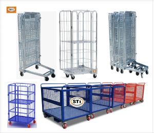 Mild Steel Wire Mesh Trolley, Capacity : 21-25 Liters