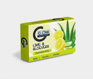 G-One Lime & Aloevera Bath Soap