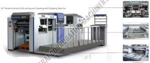Automatic Die Cutting and Creasing With Stripping Machine
