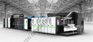 Electric Automatic Carton Box Printing Machine, Color : White