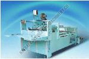 White Corrugation Cardboard Semi Automatic Folder Gluer, Shape : Rectangular