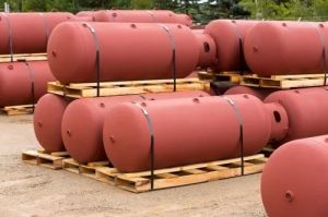 2500 Liter Horizontal Air Receiver Tank