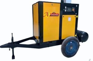 75 HP Electric Portable Screw Air Compressor