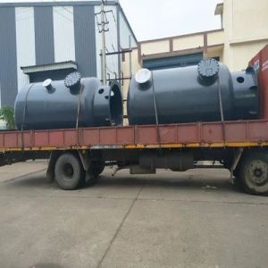 Mild Steel Vertical Air Receiver Tank for Pneumatic Plants