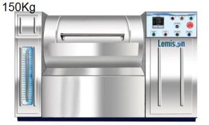 Lemison 150kg Horizontal Semiautomatic Side Loading Washing Machine