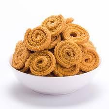 Rice Flour Bhajni Chakli, Color : Golden Brown