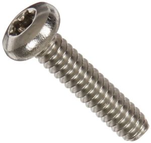 Stainless Steel Star Head Machine Screw, Color : Silver