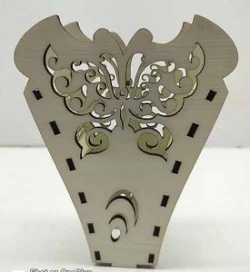 Antique Wooden Pen Holder