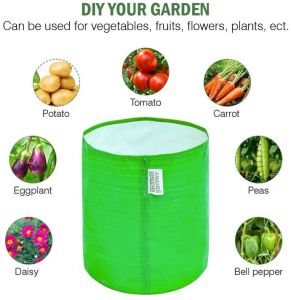 Anandi Greens 24x18 Inch HDPE Round Grow Bag